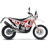 Leovince One Evo Nero Racing Slip On 450 Rally - img 2