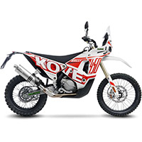 Leovince One Evo Racing Slip On Kove 450 Rally - img 2