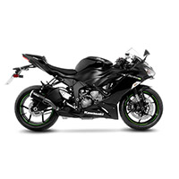LeoVince LV-10 ブラックレーシングスリップオン Ninja ZX-6R - img 2