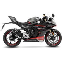 Leovince Lv-10 Noir Racing Slip On Cf Moto 450 Sr