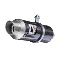Leovince Gp Corsa Carbonio Per Kawasaki Ninja/z 400 E 500