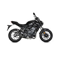 Mivv Delta Race Black Steel Euro5 フルキット MT-07 2021