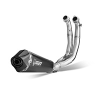 Mivv Delta Race Black Std Steel Euro 5 Exhaust Rs 660