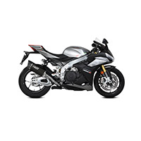 Mivv Sr-1 Titanium Black Approved Slip On Rsv4 - 2