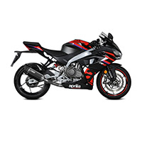 Pot échappement Complet Mivv Sr-1 Acier Noir Aprilia Rs 457