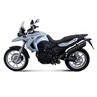 Mivv Suono Black Steel Approved Slip On F 650gs - 2