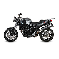 Mivv Speed Edge Black Steel Euro 4 Slip On F 800r