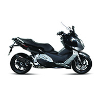 Mivv Suono Black Steel Approved Slip On C 600 Sport