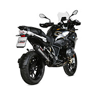 Mivv Oval Carbono Aprobado Slip On Bmw R1250 GS - 3