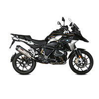 Mivvオーバルチタン承認済みスリップオンBmwR1250 GS