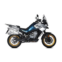 Mivv Speed ​​edge Acier Slip On Cfmoto 800mt