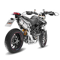 Mivv Suono Stahl Zugelassener Slip-On Hypermotard 1100 - 3