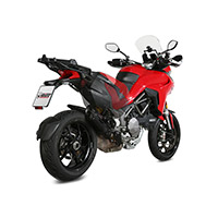 Mivv Suono Schwarz Stahl Euro 4 Multistrada 1200 2017 - 2