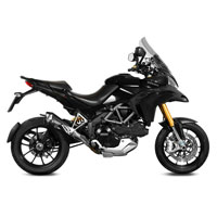 Mivv Delta Race Black Inox Ducati Multistrada 1200 10/14 - 2