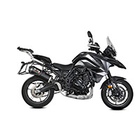 Slip On Mivv Oval Carbon Euro 5 Benelli TRK 702