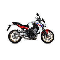 Escape completo Mivv MK3 Single acero Racing CB 650F - 2