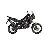 Mivv Speed ​​edge Noir Euro 4 Crf 1000l Africa Twin