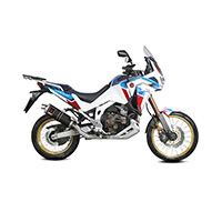 Mivv Dakar Black Steel Euro 5 Slip On Crf1100l