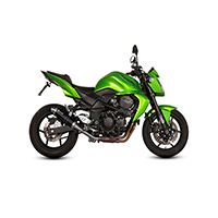 Mivv Gp Nero Inox Omologato Slip On Kawasaki Z 750 - img 2