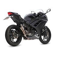 Mivv Double Gun Titanium Racing Slip On Ninja 300