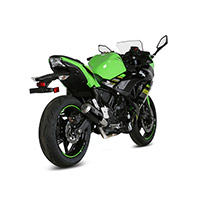 Escape completo Mivv MK3 Carbono Racing Ninja 650 - 3