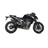 Mivvデルタレースブラックユーロ4スリップオンKTM790デューク - 2