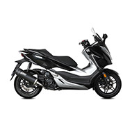 Mivv Mover Black Steel Slip On Honda Forza 300 - 2