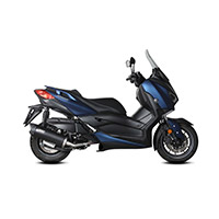 Mivv Mover Black Steel Euro 4 Slip On X-max 400