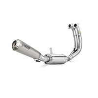 Pot D'échappement Complet Approuvé Mivv X-m1 High Titanium Rs 660