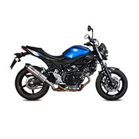 Mivv Oval Titanio Euro 4 Slip On Suzuki SV 650