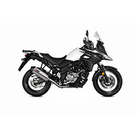 Mivvオーバルチタンユーロ5スリップオンV-Strom650 2017