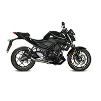 Escape Completo Mivv Acero Negro Racing Yamaha MT-03 - 2