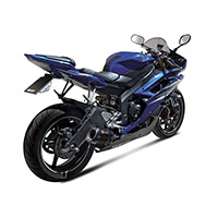 YZF R6 2006でMivvスオノブラックスチールユーロ3スリップ - 2