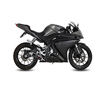 Mivv Gp Schwarz Stahl Euro 4 Vollauspuff YZF R125 - 2