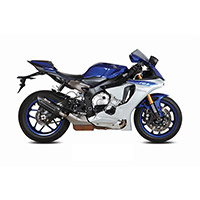 Mivv Suono Negro Acero Euro 5 Slip On YZF R1 2020 - 2