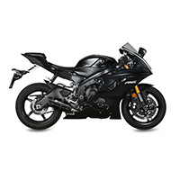 Mivv Suono Negro Acero Euro 4 Slip On YZF R6 2017 - 2