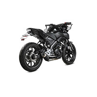 Mivv X-m1 Black Euro 5 Full Exhaust Mt-125 2020 - 3