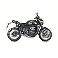 Mivv X-m1 Nero Omologato Slip On Zontes Zt 350 Gk - img 2