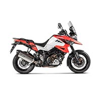 アクラポビッチ承認のチタン スリップオン V-Strom 1050