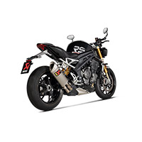 Akrapovic Slip On Titanium Euro 5 Speed Triple 1200rs - 3