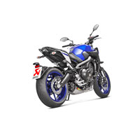 Escape Akrapovic aprobado acero Yamaha MT09 - 3