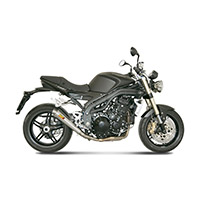 Mivv X-cone Steel Racing Slip On Speed Triple 2008