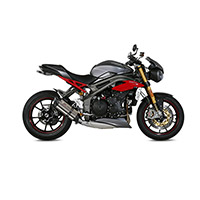 Slip On Mivv Suono Steel Euro 4 SPEED TRIPLE 2016