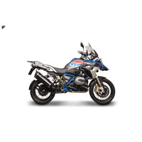 Termignoni 承認エキゾースト スクリーム Adv BMW R 1200 Gs ブラック ライン - 4