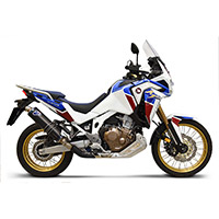 ユーロ5チタンブラックCRF1100L 2020上のテルミニオニスリップ - 3