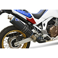 ユーロ5チタンブラックCRF1100L 2020上のテルミニオニスリップ