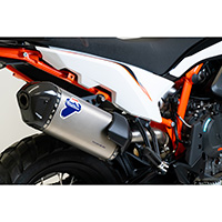 Termignoni 承認済みスチール スリップ オン 890 Adv 2023