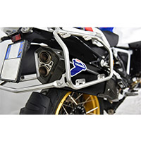 テルミニョーニスリップオンスチールブラック承認R1250GS