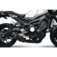 Termignoni Complete Exhaust Kit In Carbon For Yamaha Xsr 900/mt-09 Black - 4