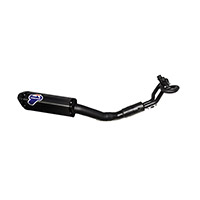 Termignoni Complete Exhaust Kit In Carbon For Yamaha T-max 2017/18 Black